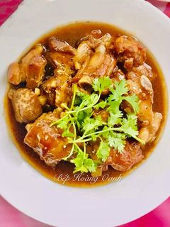 Hình của món Sườn Ram Chua Ngọt.