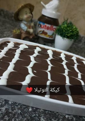 صورة لوصفة كيكة النوتيلا
