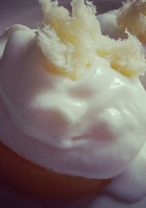 Foto resep Mango Pudding With Pondan Vanilla Ice cream (No Mixer) 🍨🍮
