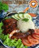 Roasted Chiken Rice (Nasi Ayam Bakar)