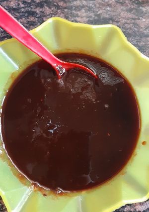 A picture of Jaggery sonth.