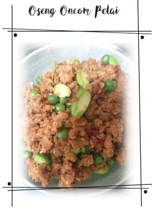Foto resep Oseng Oncom Petai