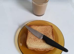 Foto principal de Cena para este calor: Sándwich y cafecito con leche (7 ingredientes)
