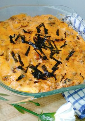 Foto resep Beef mentai rice