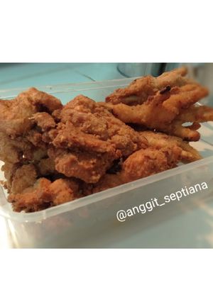 Foto resep Kulit & Cakar Crispy (Non Keto)