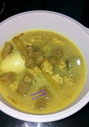 Foto resep Gulai daging dan tempe