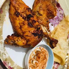 Chicken tikka A picture of Chicken tikka.