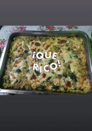 Una foto de Pastel de verduras !!