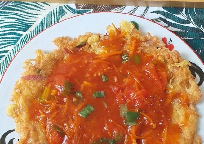 Resep 279. Fuyunghai wortel Anti Gagal