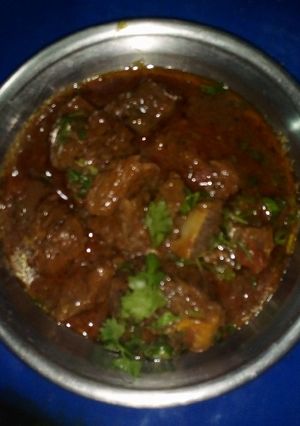 A picture of Beef curry.