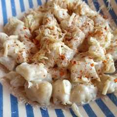A picture of Salsa de crema y queso para pastas.