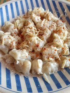 Una foto de Salsa de crema y queso para pastas