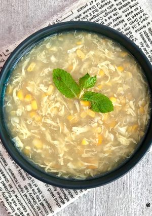 Foto resep Sup Jagung Telur Enak dan Ekonomis