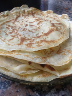 Una foto de Masa para panqueques/crepes ✅