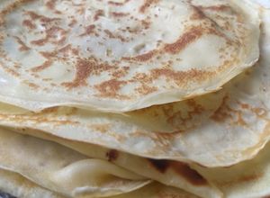 Una foto de Masa para panqueques/crepes ✅