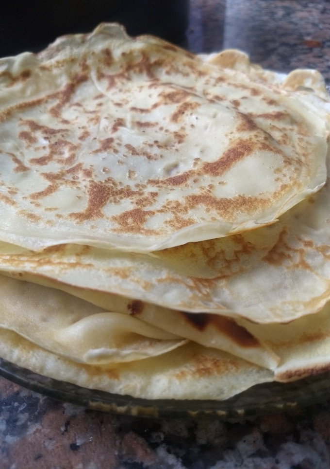 Una foto de Masa para panqueques/crepes ✅