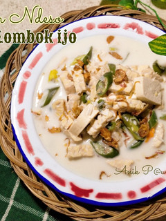 Foto resep Jangan Ndeso (Sayur Lombok Ijo)