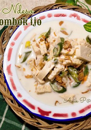 Foto resep Jangan Ndeso (Sayur Lombok Ijo)