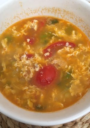 Foto resep Sup Tomat Telur