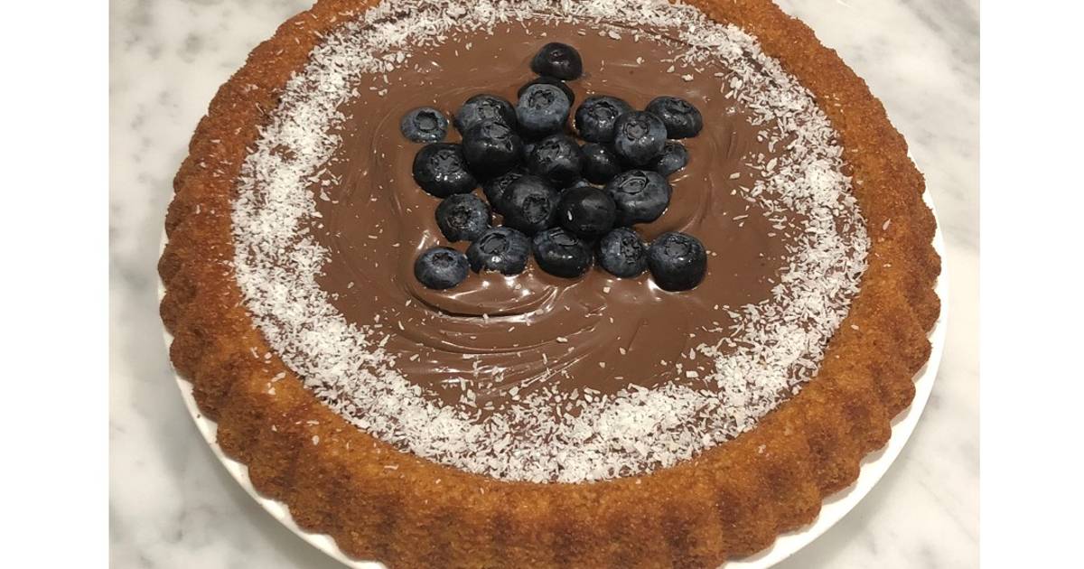 Ricetta Crostata di ricotta in stampo da 28 cm di rosso rubinian - Cookpad