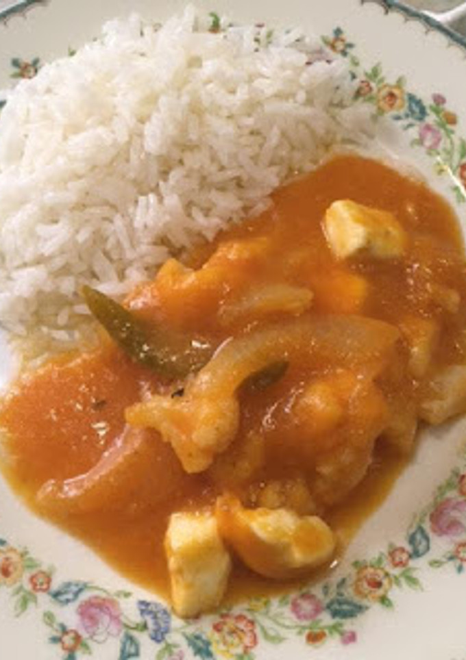 Una foto de Coliflor con queso guerrerense