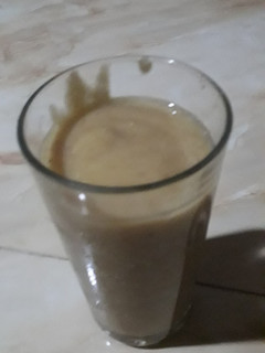 A picture of My smoothie.