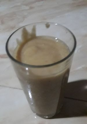 A picture of My smoothie.