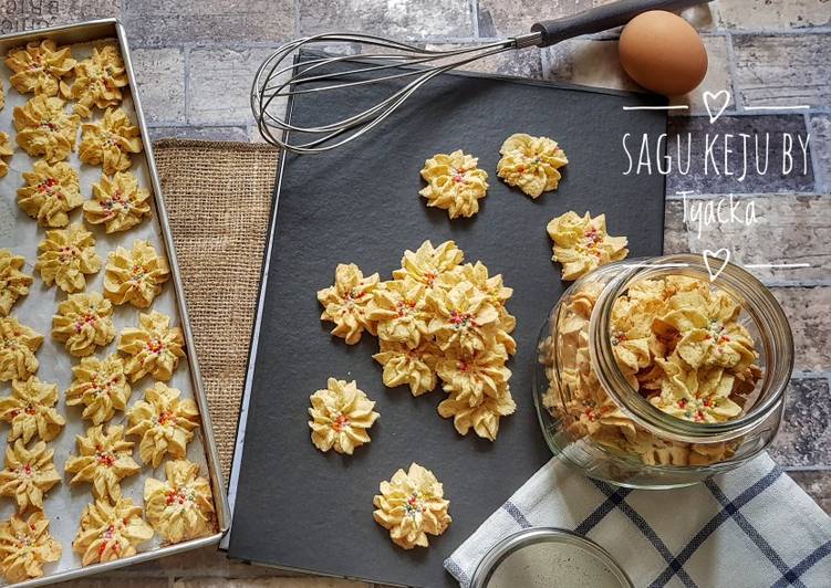 Cara Memasak 5#👌Sagu keju yang Renyah