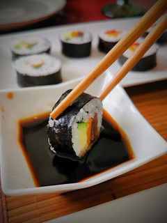 Una foto de Sushi