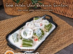 Gambar Solok Petola Ular Berkuah Santan