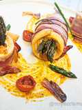 Involtini di Trota con Pesto di Pomodorini Confit