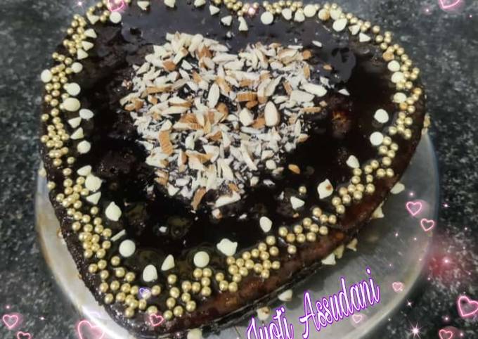 Recipe of Ultimate Valentine cake eggless without oven