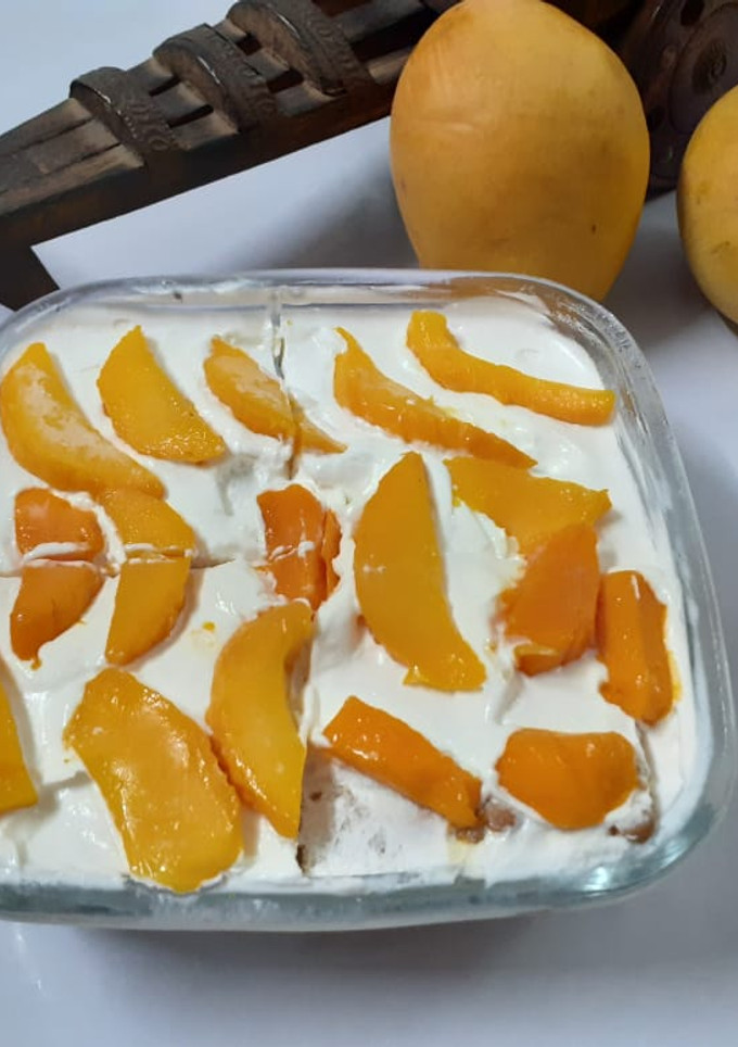 A picture of Mango float.