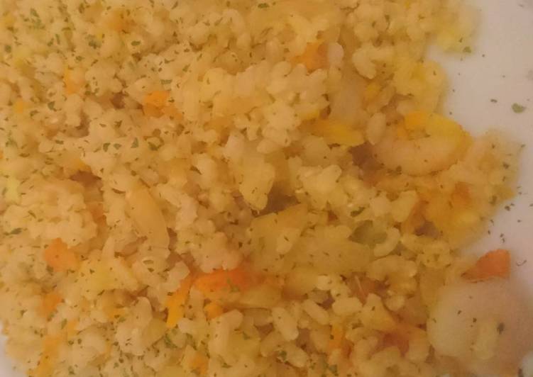 Simple Way to Make Favorite Arroz integral salteado dieta