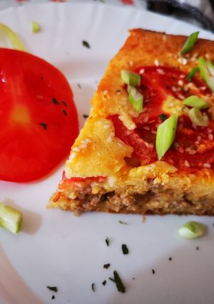 Darált húsos torta recept fotója