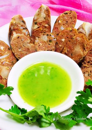 Hình của món Cách Làm Dồi Hấp.