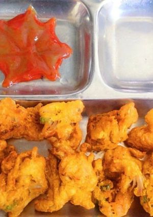 A picture of Leftover Daal Pakode.