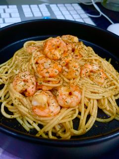 Foto resep Spaghetti Garlic Butter