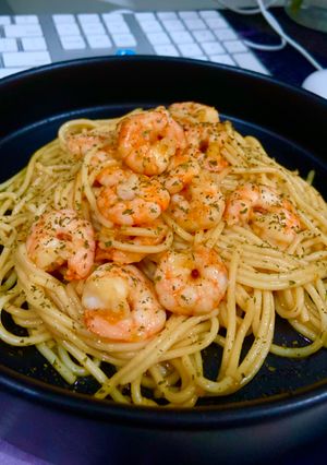 Foto resep Spaghetti Garlic Butter