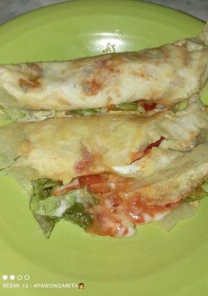 Foto resep Kebab Kulit Lumpia versi telor