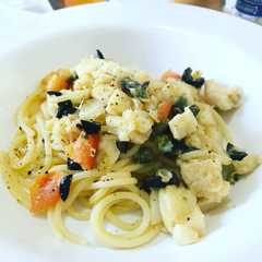 Foto di Vermicelli con baccalà in bianco