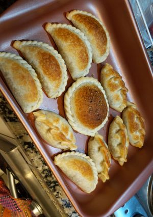 Una foto de 🍄 Empanadas veganas (símil carne)