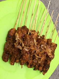 Foto resep Sate ayam bumbu kacang