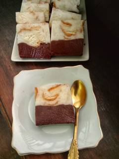 Foto resep Puding roti tawar coklat