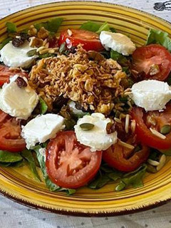 Una foto de Ensalada queso de cabra
