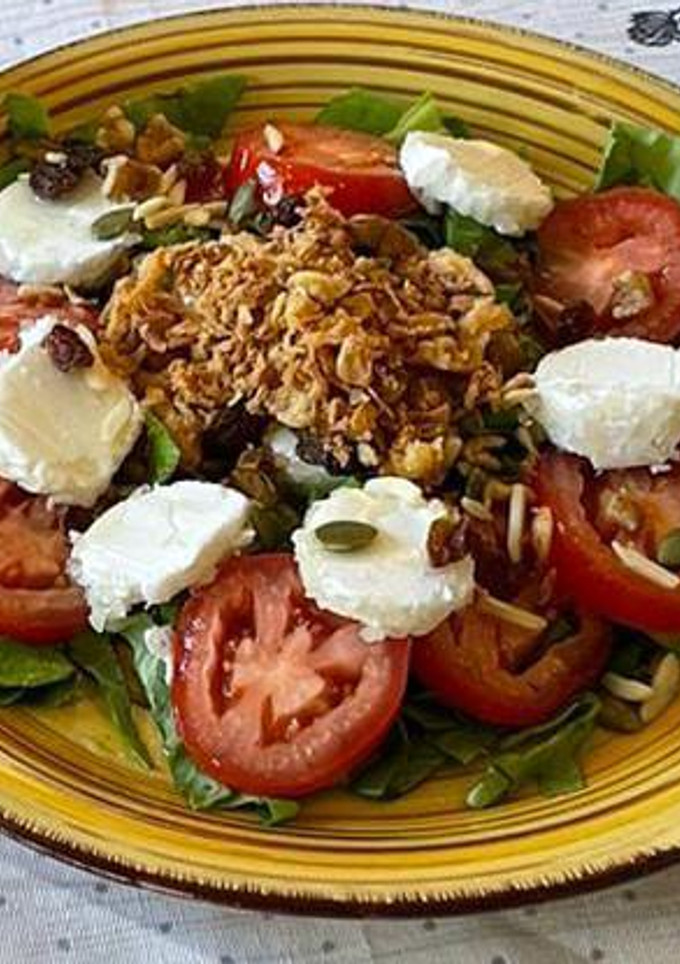 Una foto de Ensalada queso de cabra