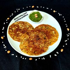 A picture of Farali Aloo Chilla / Farali Potato Roasti.