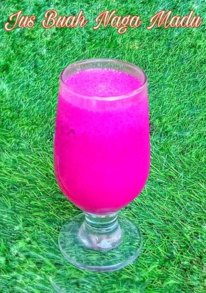 Foto resep Jus Buah Naga Madu
