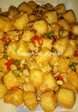 Foto resep 112. Tahu cabe garam