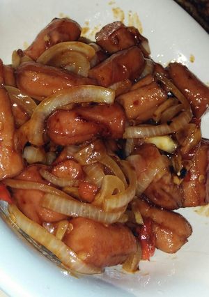 Foto resep Sosis asam pedas